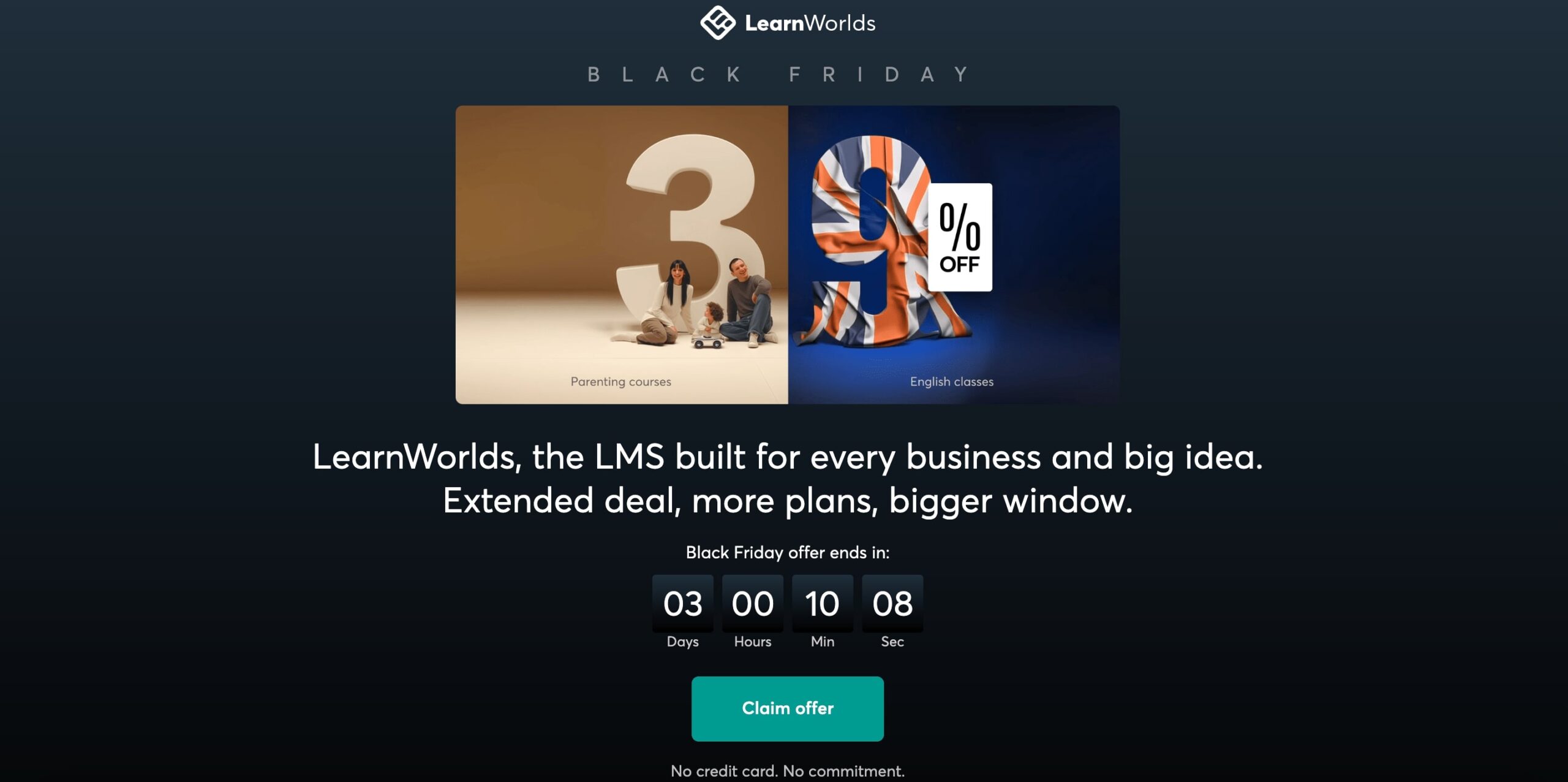 LearnWorlds Blackfriday Deal