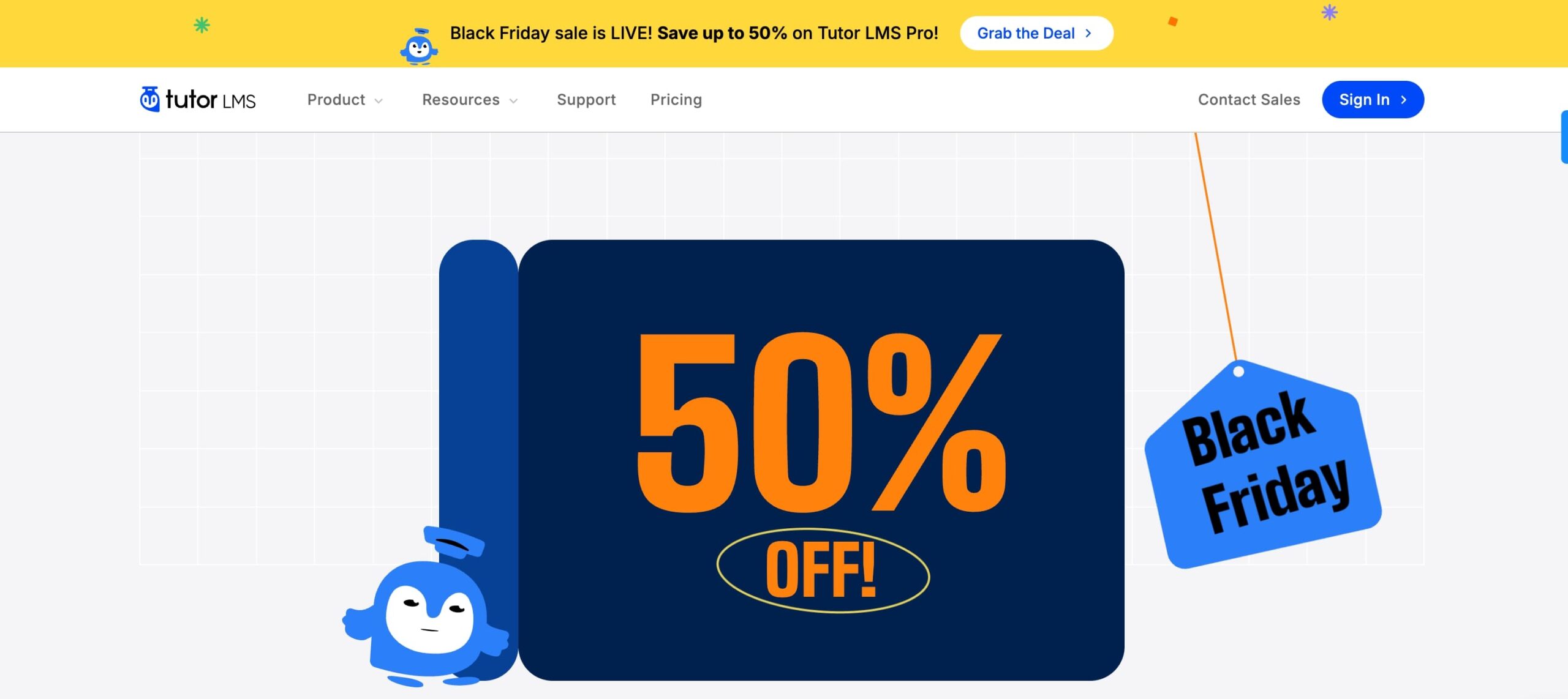 TutorLMS Black friday deal