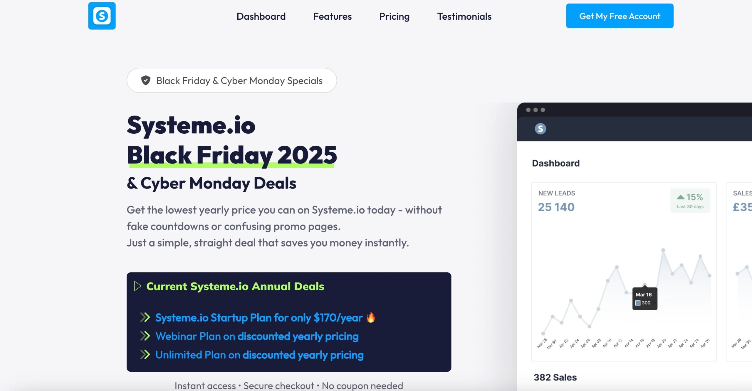 Systeme.io Black friday