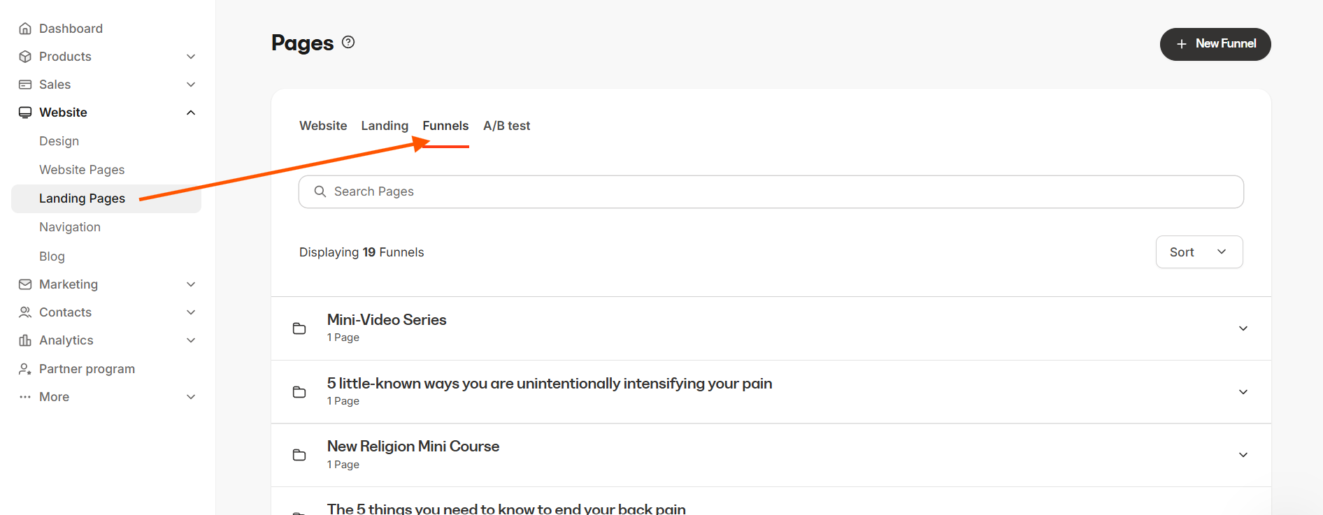 How to create Funnels