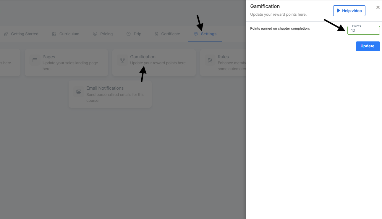 Gamification Features
