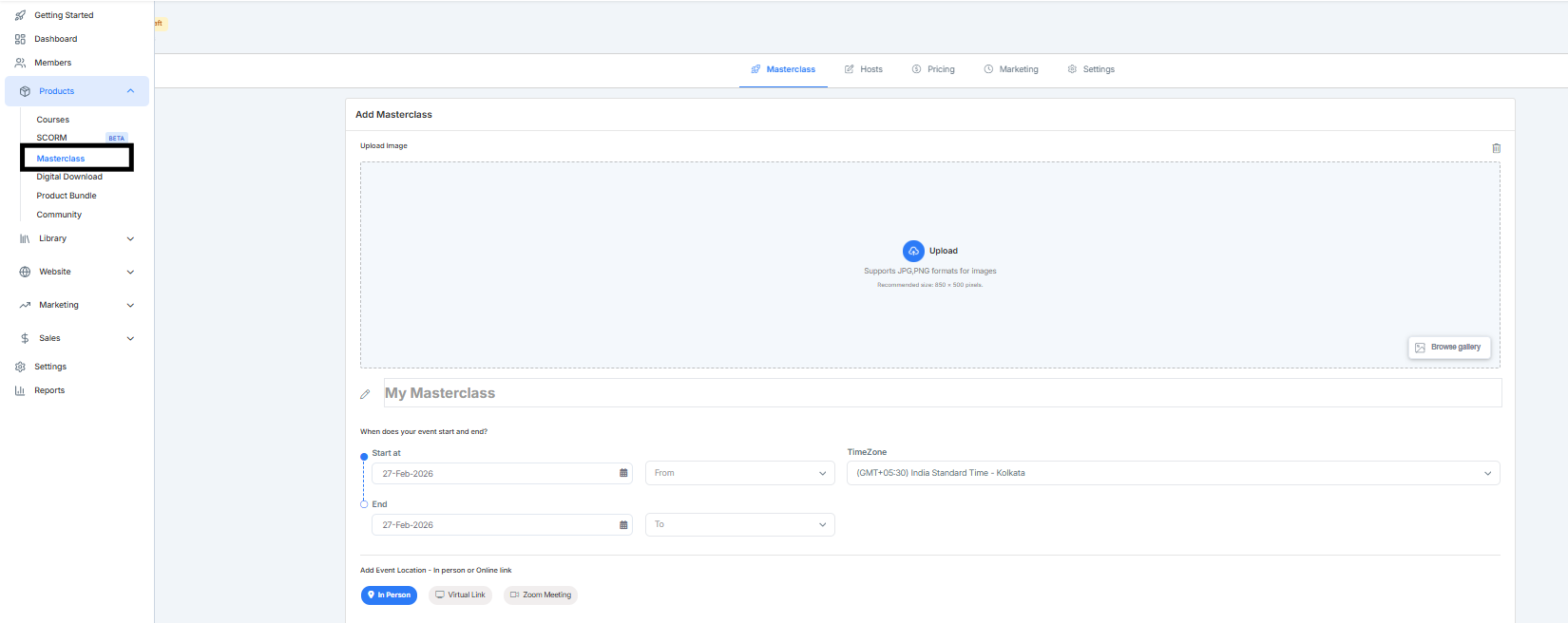 Live Cohorts & Workshops